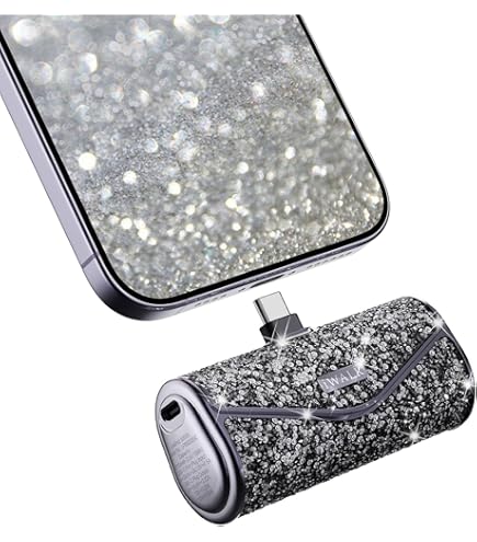 Amazon | iWALK モバイルバッテリー 超小型 軽量 きらめくかわいい